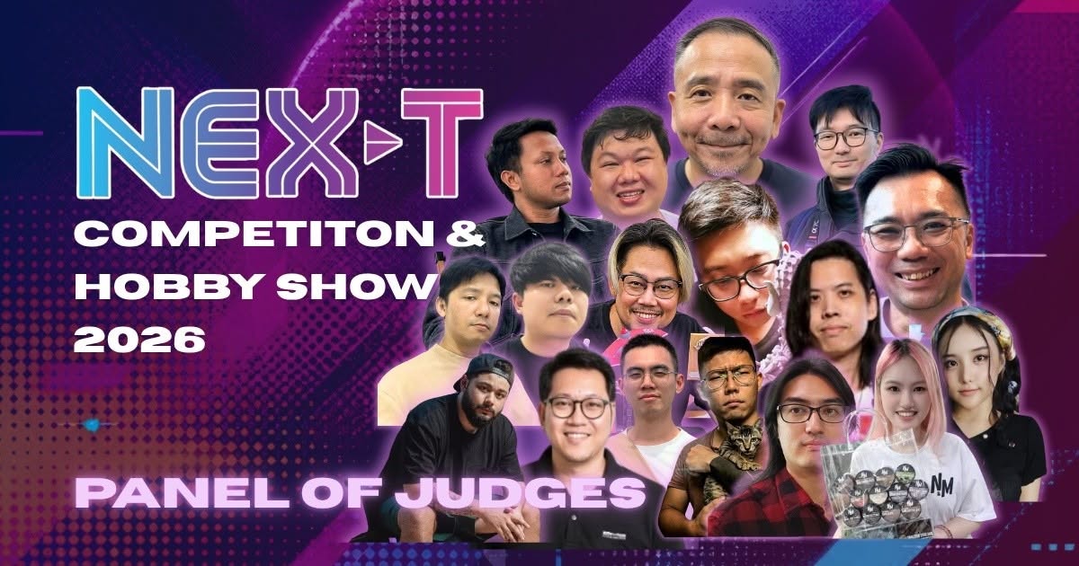 NEX-T Competition & Hobby Show 2026 panel of judges